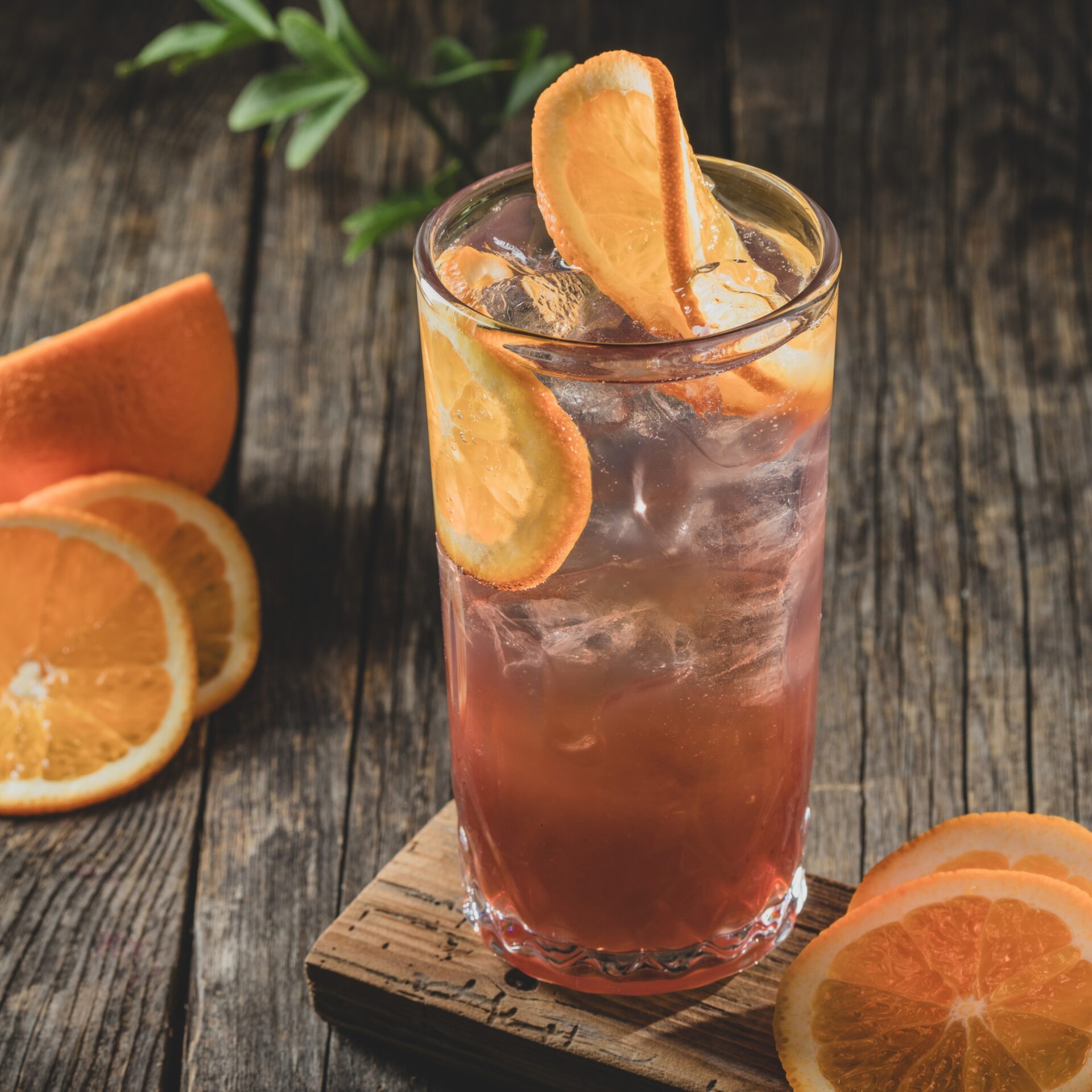 Spicy Sloe Gin & Tonic koktel